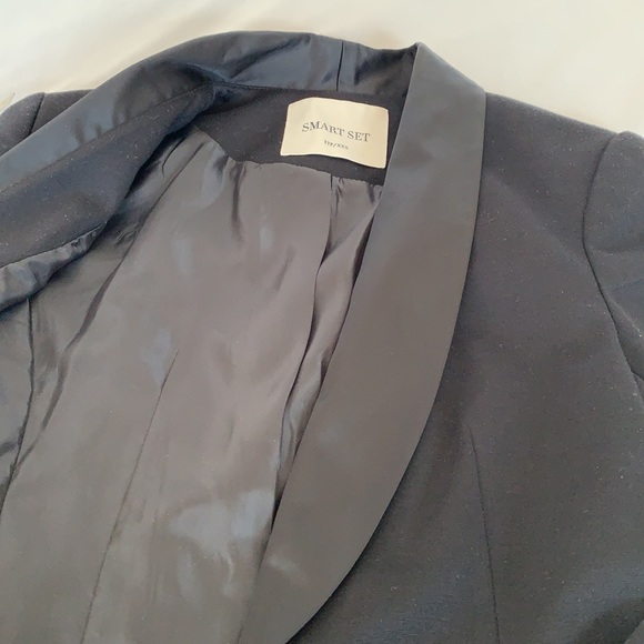 SMART SET black blazer | size xxs - Picture 6 of 7